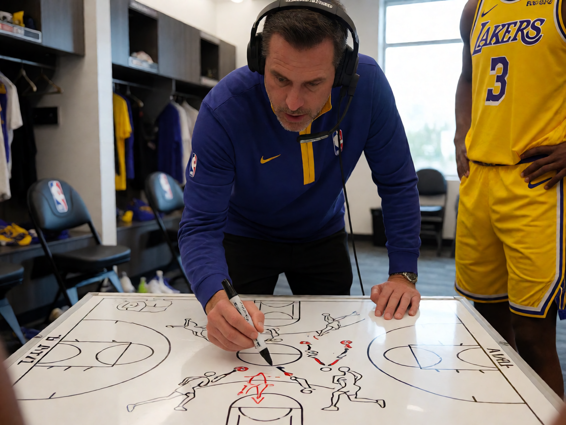 NBA季后赛湖人队战术调整分析